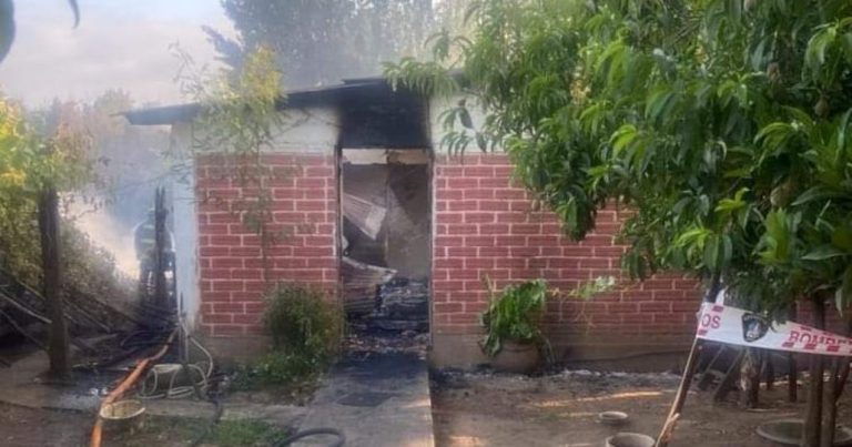 Dos personas perdieron la vida en un fatal incendio en Angol