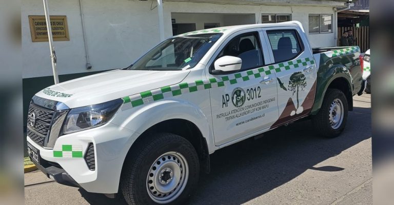 Patrulla PACI de Biobío recibe nuevo vehículo policial para reforzar su labor