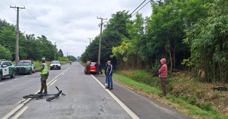 Investigan muerte de ciclista camino a Antuco quien era oriundo de San Carlos Purén
