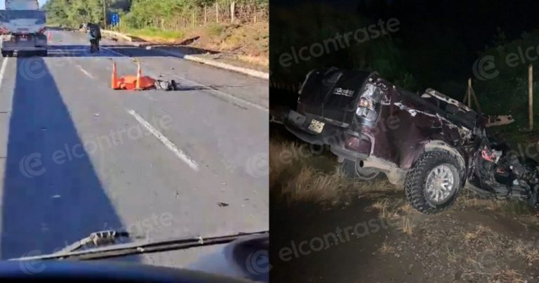 Grave accidente de tránsito deja una persona fallecida en Mulchén