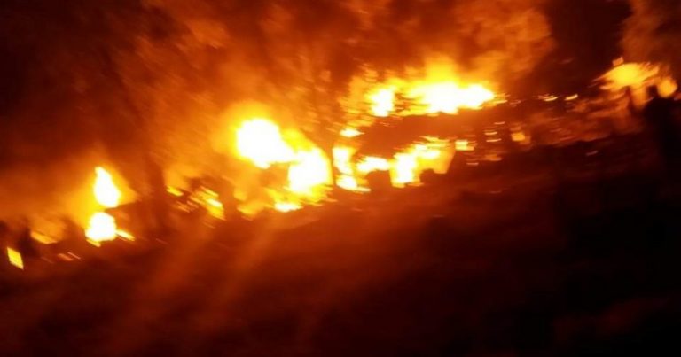 Los Ángeles: Incendio en el sector Duqueco deja una persona fallecida