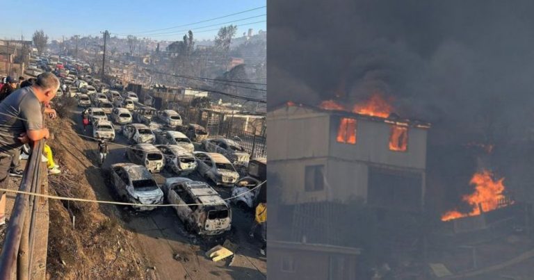 Suben a 56 las personas fallecidas por los incendios forestales en la región de Valparaíso