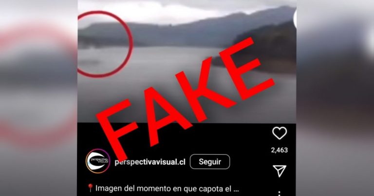 Viralizan video de la supuesta caída del helicóptero de Piñera: Es falso