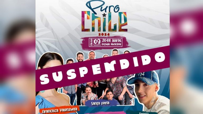 Suspenden «Puro Chile» en Los Ángeles a solo días de su realización