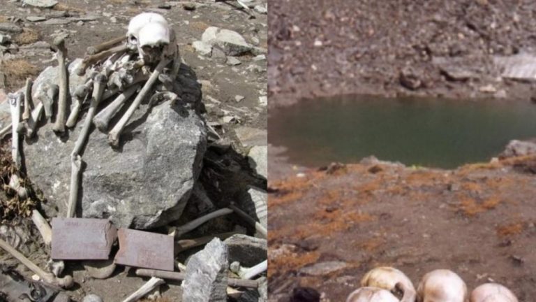 El misterioso lago Roopkund de la India: descubierto en 1942 lleno de cadáveres