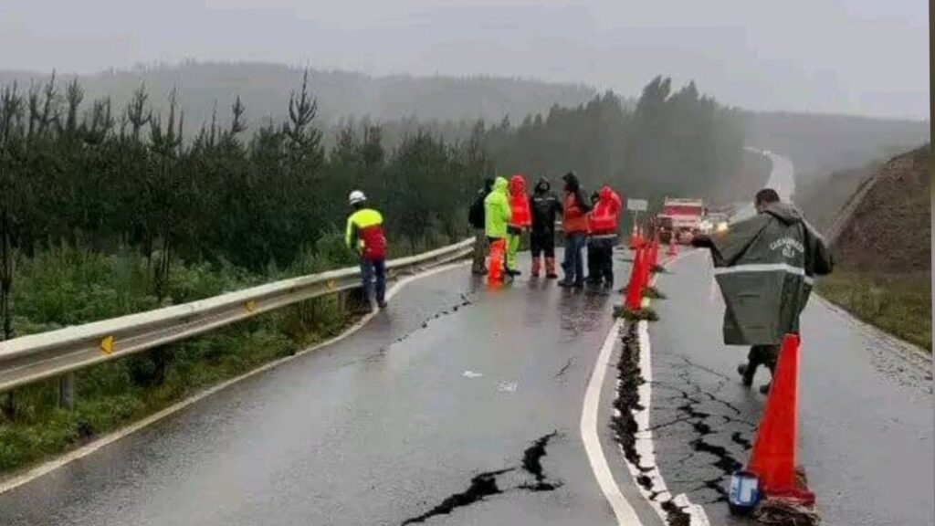 Curanilahue socavón