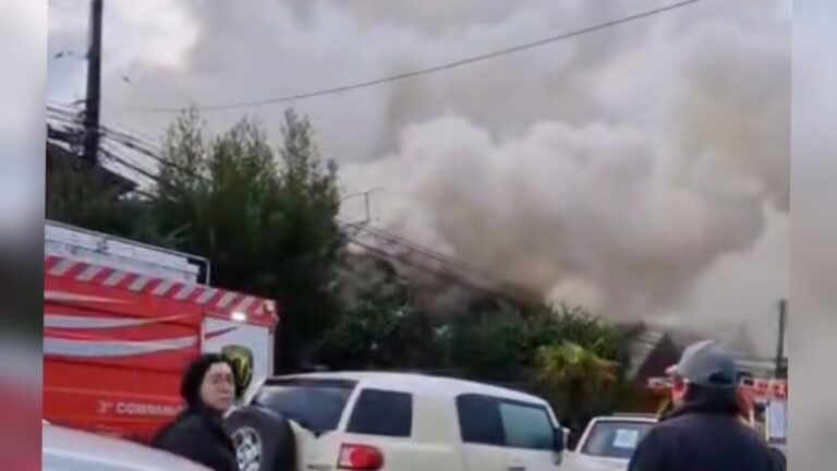 Un incendio dejó al menos una vivienda afectada en San Rosendo