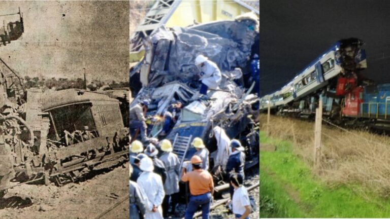 La historia ferroviaria marcada por tragedias: Los accidentes más fatales de Chile 