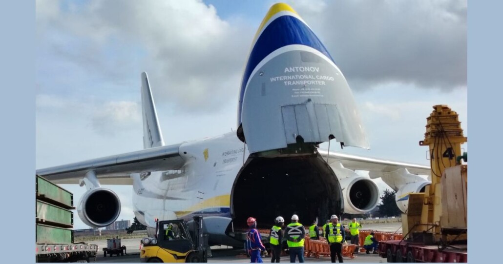El avión Ucraniano de carga más grande del mundo aterrizó en la Región del Biobío