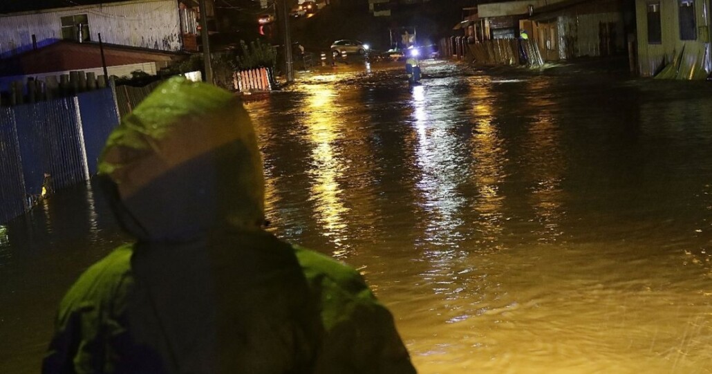 SENAPRED decreta Alerta Roja por riesgo de desborde del río Curanilahue en la Región del Biobío