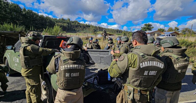 Atrapan a presuntos autores del triple asesinato de carabineros en la Región del Biobío