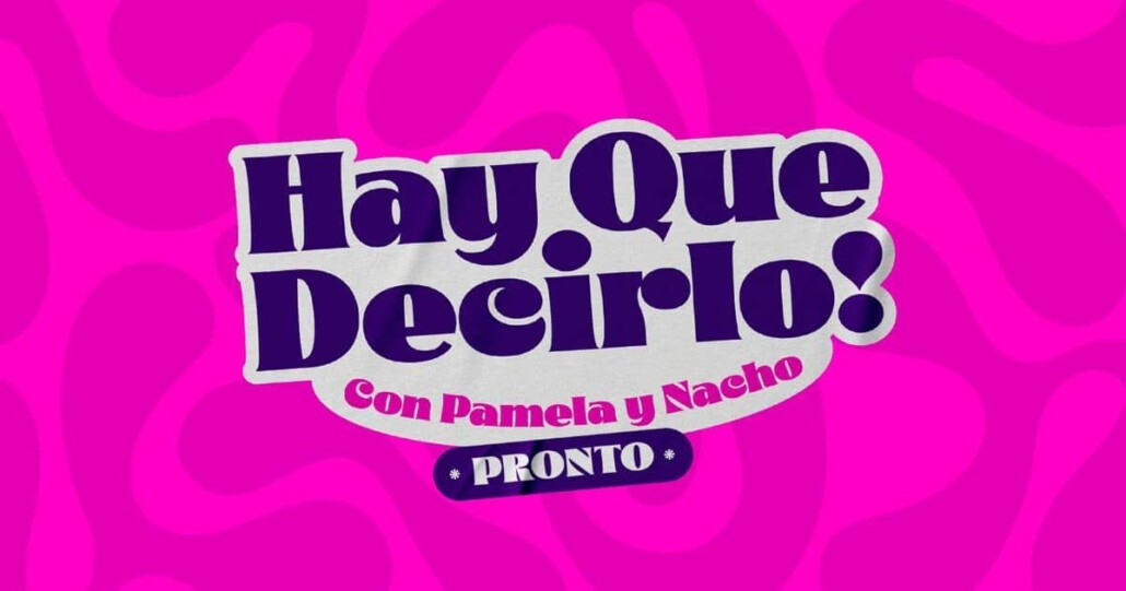 Canal 13 apostó por la farándula con su nuevo programa "¡Hay que decirlo!" conducido por Pamela Díaz y Nacho Gutiérrez.