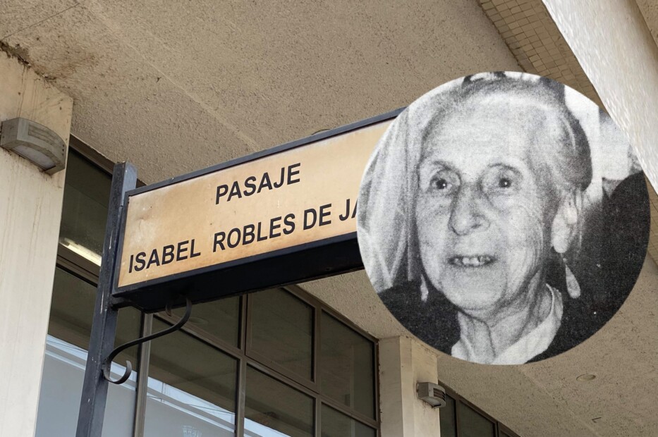 Isabel Robles de Jara y el desconocido pasaje de Los Ángeles que lleva su nombre