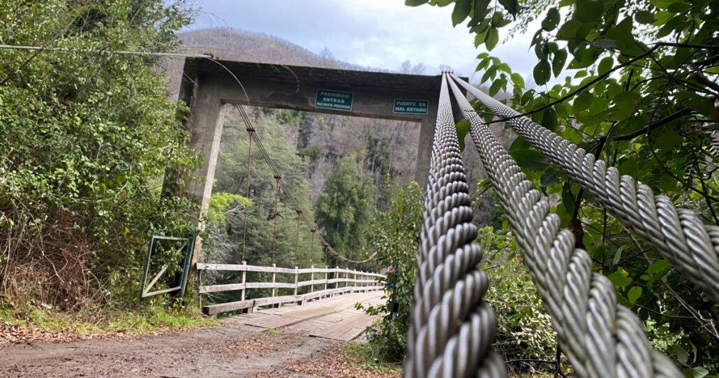 El “Puente colgante de Rucue”: La antigua conexión entre Antuco y Quilleco