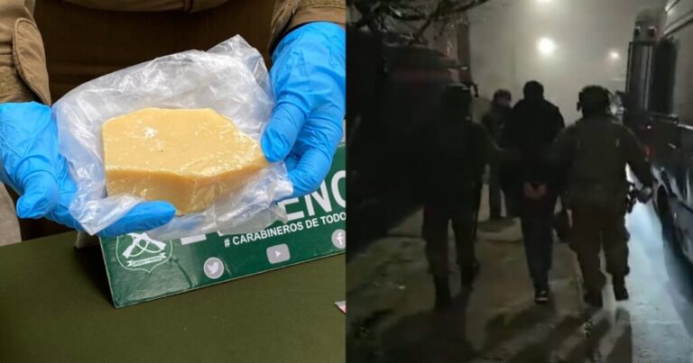 Desbaratan laboratorio clandestino de drogas en la provincia de Biobío: Líder operaba desde Santiago