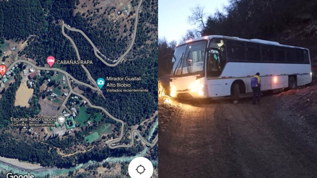 La Z, el peligroso camino en la mira de los habitantes de Alto Biobío: Bus quedó atrapado y temen por su seguridad 