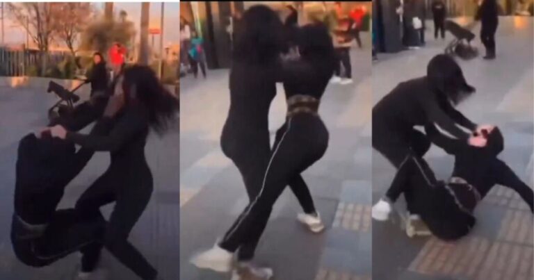 Captan brutal pelea de «influencers» en las afueras de centro comercial: Anunciaron la pugna en redes