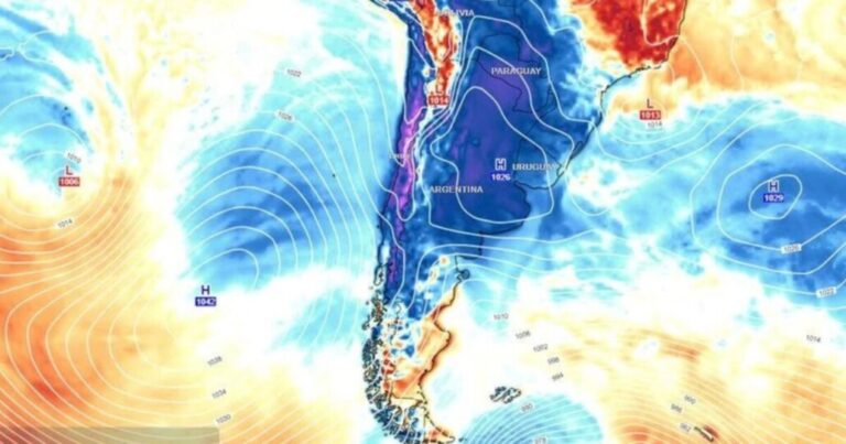 ¿Cuándo terminará la ola de frío en Chile? Anuncian próximo sistema frontal para el Biobío tras anticiclón
