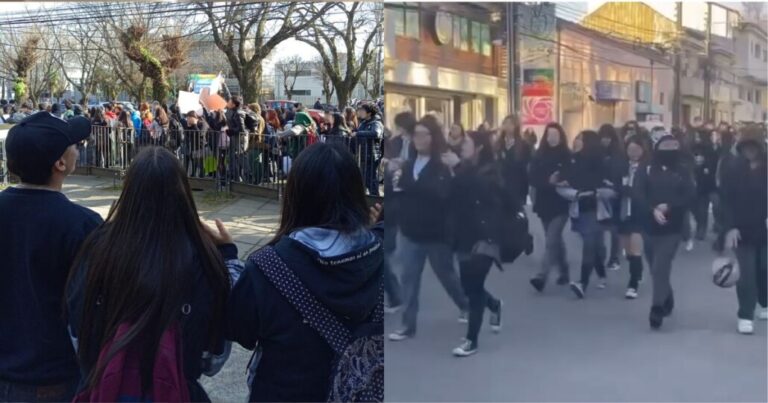 Estudiantes protestan en Los Ángeles por reiterados casos de bullying de los que han sido víctimas