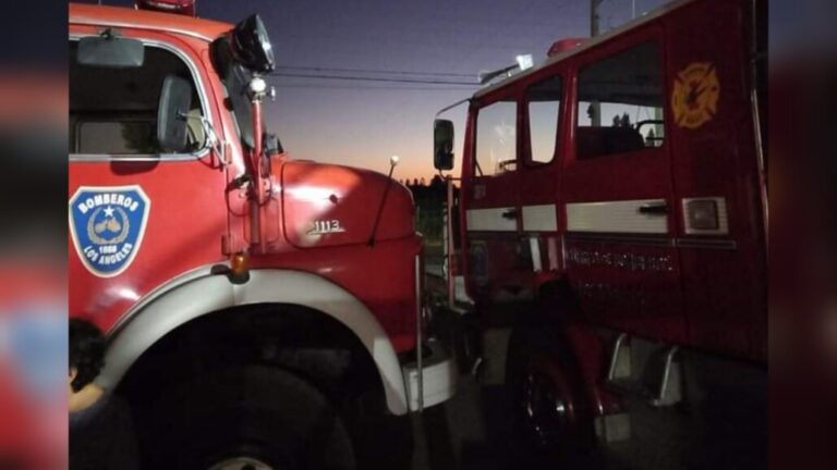 Incendio afectó a estructura en sector rural de Biobío: Terminó completamente destruida