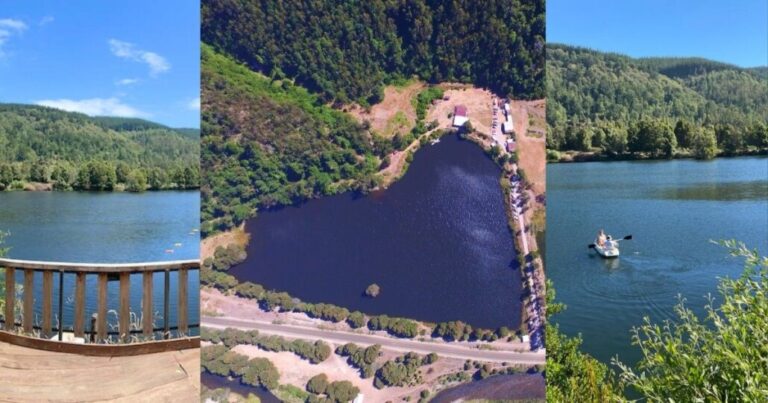 Descubre la laguna con forma de corazón que se esconde en región del Biobío: Un secreto turístico con impactante origen