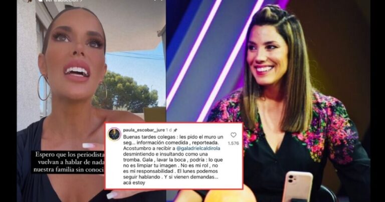 «Y si vienen demandas acá estoy»: Paula Escobar respondió al ataque de Gala después molestarse por hablar de su relación con el Huaso Isla