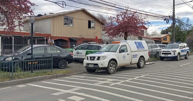 Reportan fallecido al interior de una vivienda en sector sur de Los Ángeles