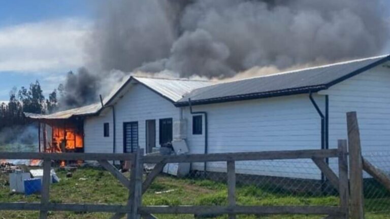 Incendio afectó gravemente a una vivienda en sector rural de Malleco