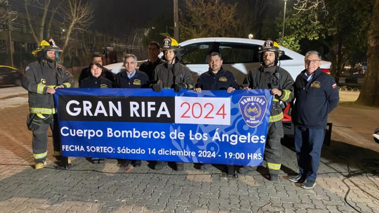 Bomberos de Los Ángeles y su tradicional rifa anual: Ahora se podrá comprar online