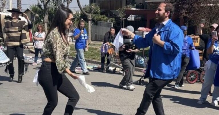 ¡Qué diría la Claudita!: las reacciones tras el video de Loreto Aravena bailando cueca con Max Luksic en Huechuraba