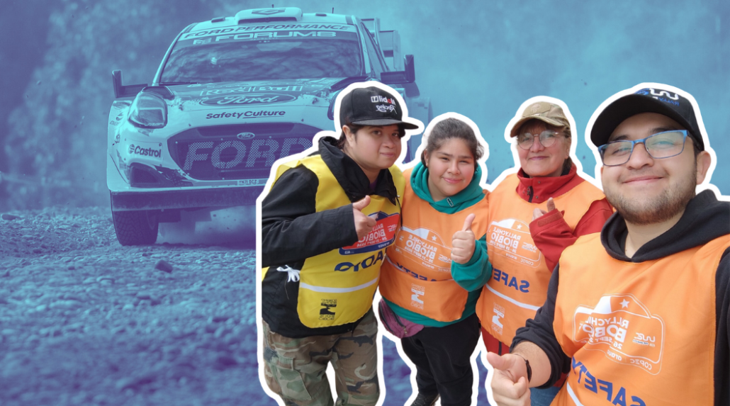 El rol de los Marshall en el WRC Rally Chile Biobío: Los Ángeles presente en la seguridad y el éxito del evento 