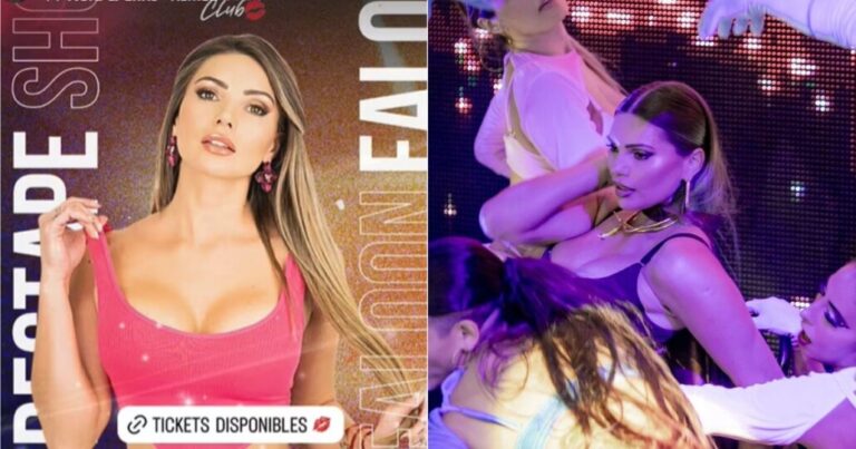 Conocido nightclub comparte registros del primer show de Faloon Larraguibel en local nocturno: Habría recibido millonario monto