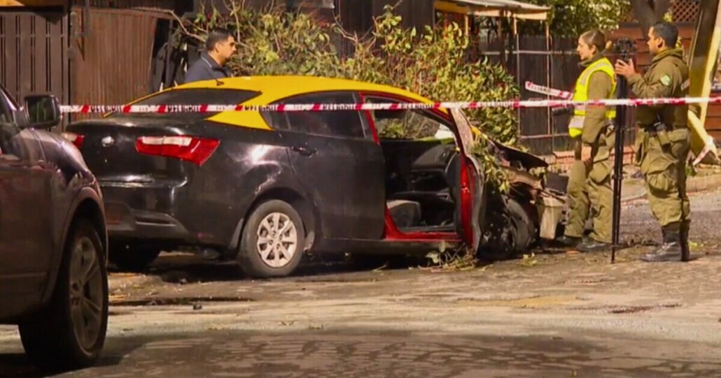 Carabinero es asesinado en accidente de tránsito: chocó contra una casa en Puente Alto