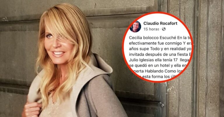 ¡Primer pololo de Cecilia Bolocco estalla y destapa que ella le fue infiel con Julio Iglesias a los 17 años!