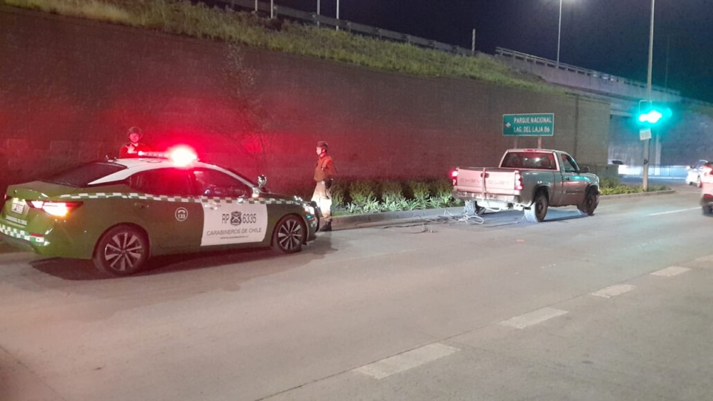 Delincuentes protagonizan violento asalto a bodega en Los Ángeles: Al menos un Carabinero herido