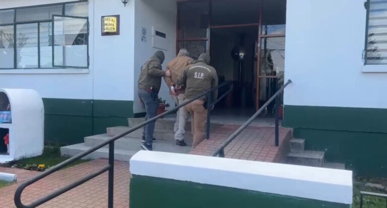 Adulto mayor de 71 años fue nuevamente detenido en La Araucanía: Tiene 106 detenciones anteriores