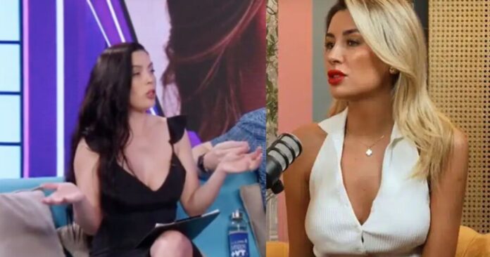 "Te equivocaste feo", "la siguen adolescentes", "irresponsable" : Daniela Aránguiz criticó a Camila Andrade tras dichos sobre salud mental