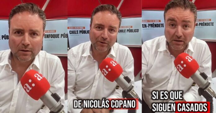 Christian Pino reveló un inesperado dato relacionado a la infidelidad de Nicolás Copano: Tiene relación a una actual Ministra