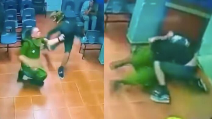 Carabinero fue golpeado y arrastrado por un delincuente: Antisocial se mantiene prófugo en Recoleta