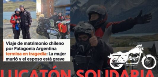 Cercanos al matrimonio que sufrió accidente en moto en Argentina organizaron "Lucatón" para apoyar a la familia