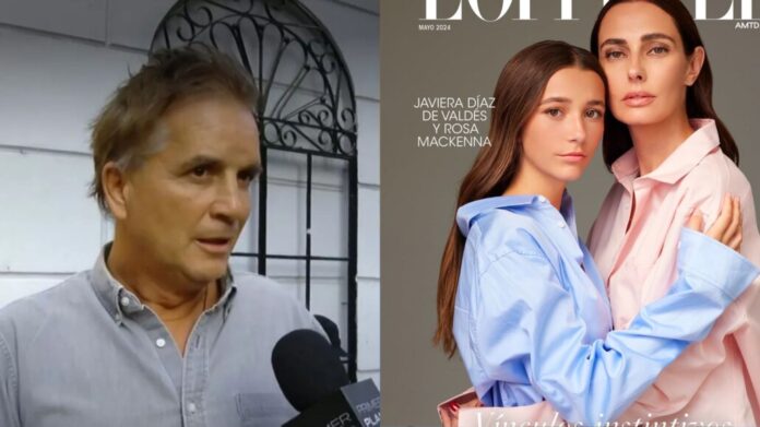 "Yo no me considero papito corazón..." Pablo Mackenna rompió el silencio y le respondió a los emplazamientos de Javiera Díaz