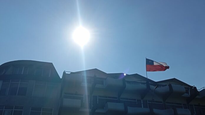 Día soleado en Los Ángeles Chile