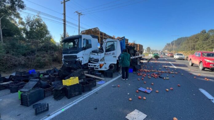 accidente Ruta 5 Sur Lautaro