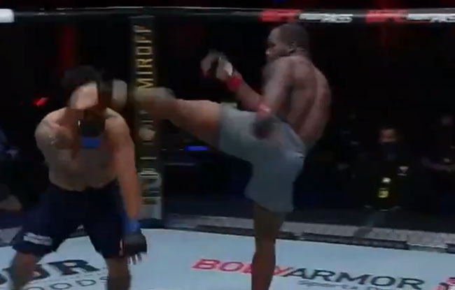 Brutal Patada En La Ufc Se Postula Al Mejor Ko Del Año Rival Tardó 5 Minutos En Levantarse El 2738